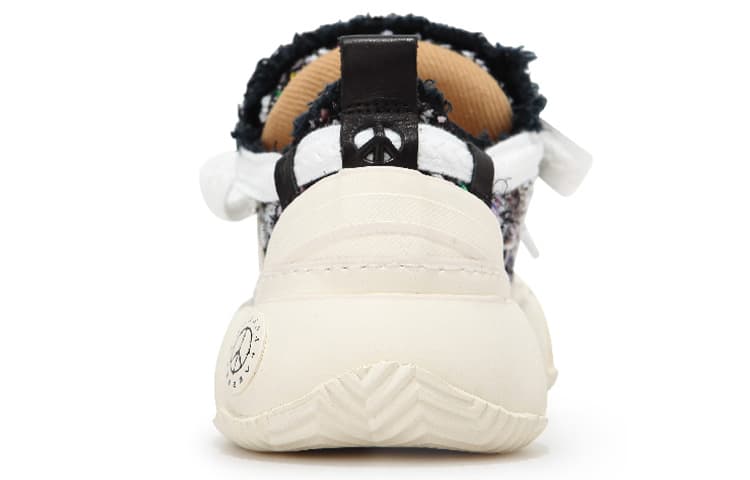 Кеды xVESSEL g.o.p. 2.0 marshmallow lows "black tweed" - изображение 10