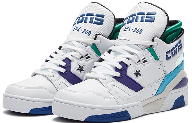 Ретро баскетбольные кроссовки Converse ERX 260 Mid Don C Jewel White - изображение 2