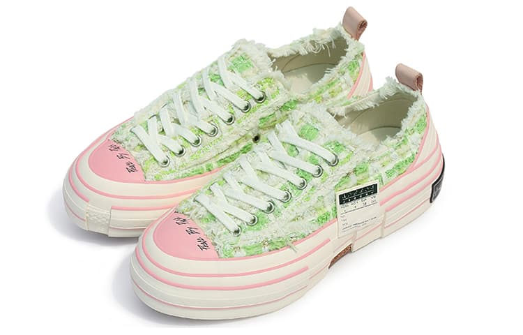 Кеды xVESSEL G.O.P. Lows "Grass Tweed" - изображение 5
