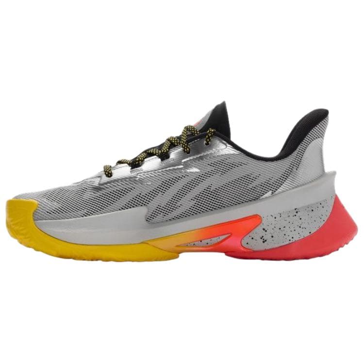 Кроссовки для баскетбола Under Armour CURRY SERIES 7 Low Топ Баскетбольные кроссовки Унисекс Серебряный - изображение 2