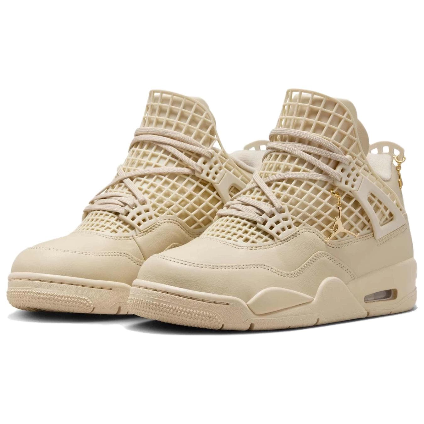 Ретро баскетбольные кроссовки Jordan Air Jordan 4 "Rattan" - изображение 3