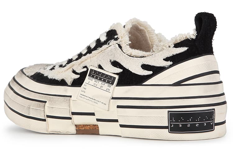 Кеды xVESSEL g.o.p. lows white flame - изображение 4