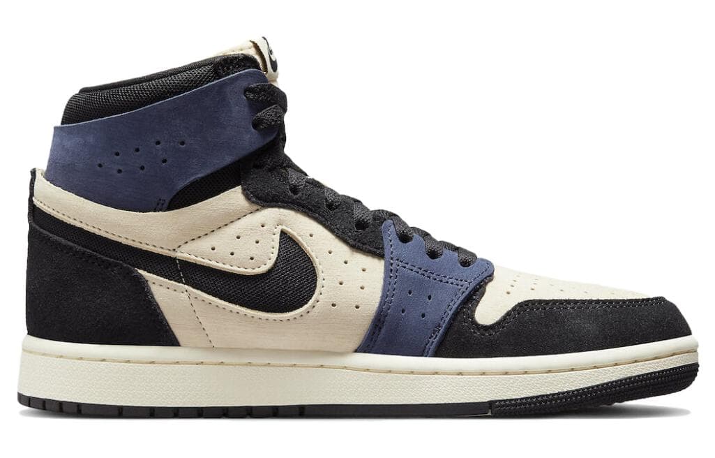 Ретро баскетбольные кроссовки Jordan Air Jordan 1 Zoom CMFT 2 Blue White Black - изображение 2