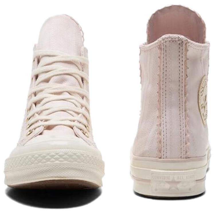 Кеды Converse Chuck TAYLOR Износостойкие Высокие Кеды Женские Розовые - изображение 3
