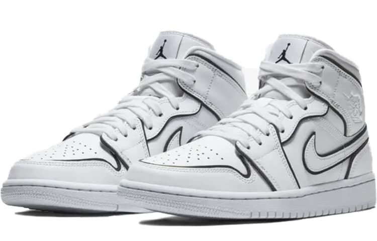 Ретро баскетбольные кроссовки Jordan Air Jordan 1 Mid SE - изображение 3