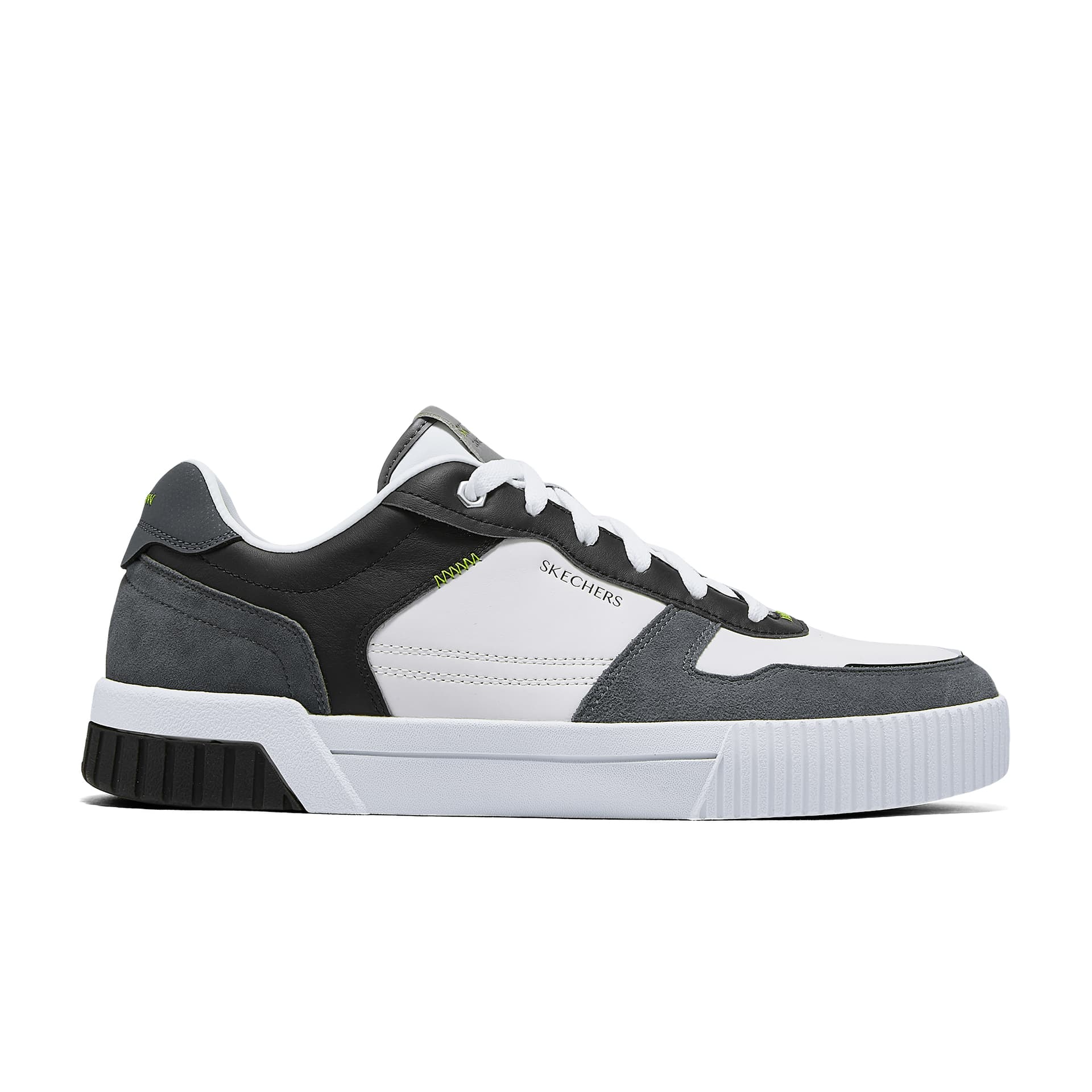Кроссовки Skechers Court Classics White Black - изображение 2