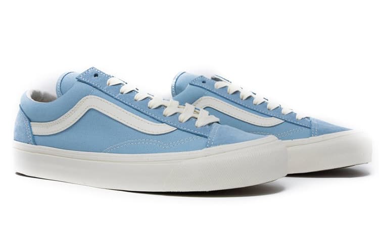 Кеды Vans Vault OG Style 36 LX Marshmallow Blue White - изображение 4