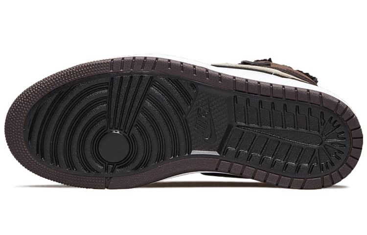 Ретро баскетбольные кроссовки Jordan Air Jordan 1 Acclimate Coffee - изображение 6