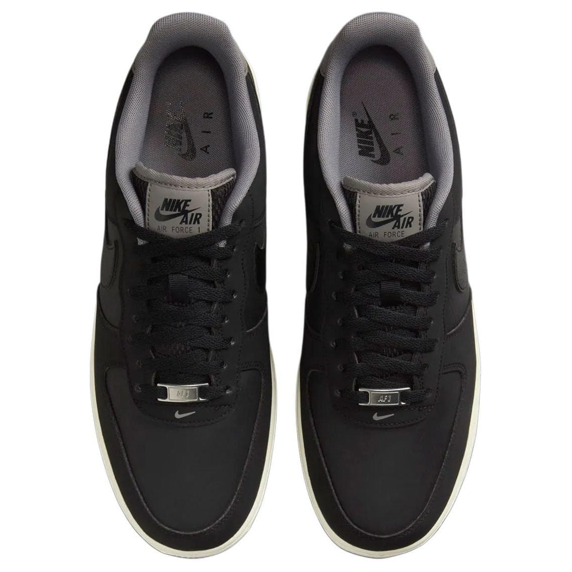 Кроссовки Nike Air Force 1 Low Топ Скейтборд Обувь Унисекс Черный - изображение 4