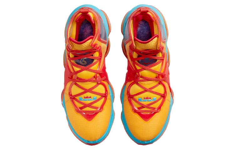 Кроссовки для баскетбола Nike LeBron 19 High Blue - изображение 4