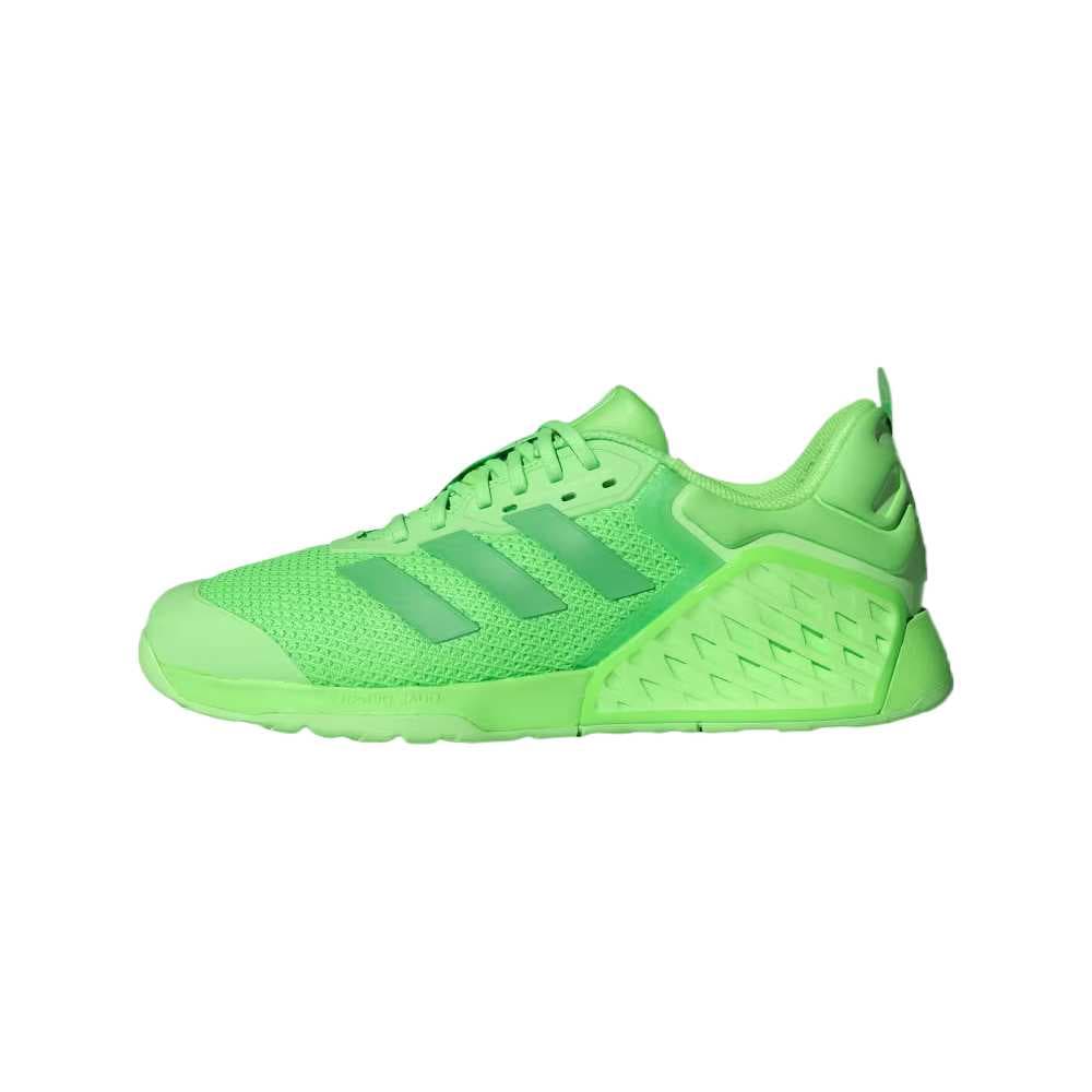 Кроссовки для спортзала Adidas DROPSET 3 Ткань Дышащий Поддержка Низкий Верх Кроссовки для тренировок Унисекс Зеленый - изображение 1