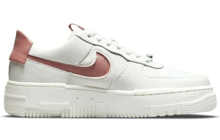 Кроссовки Nike Air Force 1 Pixel White Pink — фото 2
