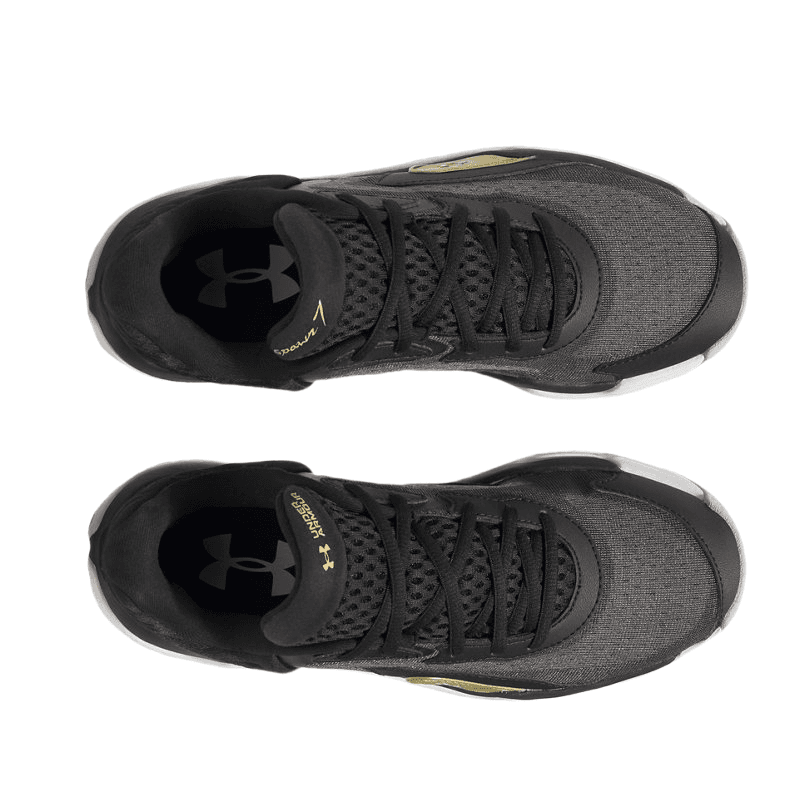 Кроссовки для баскетбола Under Armour Spawn 7 Удобный Лоу-топы Баскетбольные кроссовки Унисекс Черный - изображение 3