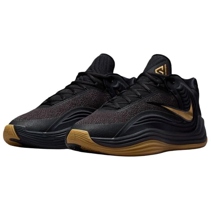 Кроссовки для баскетбола Nike Giannis Freak 7 Амортизация Низкие Баскетбольные Кроссовки Мужские Черные - изображение 3