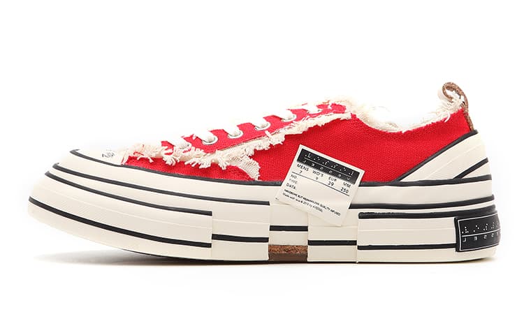 Кеды xVESSEL red hot chili G.O.P. Lows - изображение 1