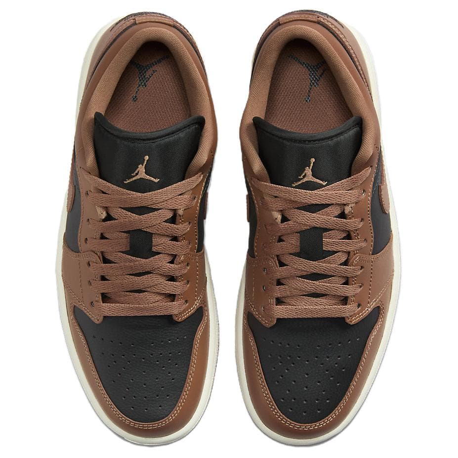 Ретро баскетбольные кроссовки Jordan Air Jordan 1 Low WMNS "Archaeo Brown" — фото 3