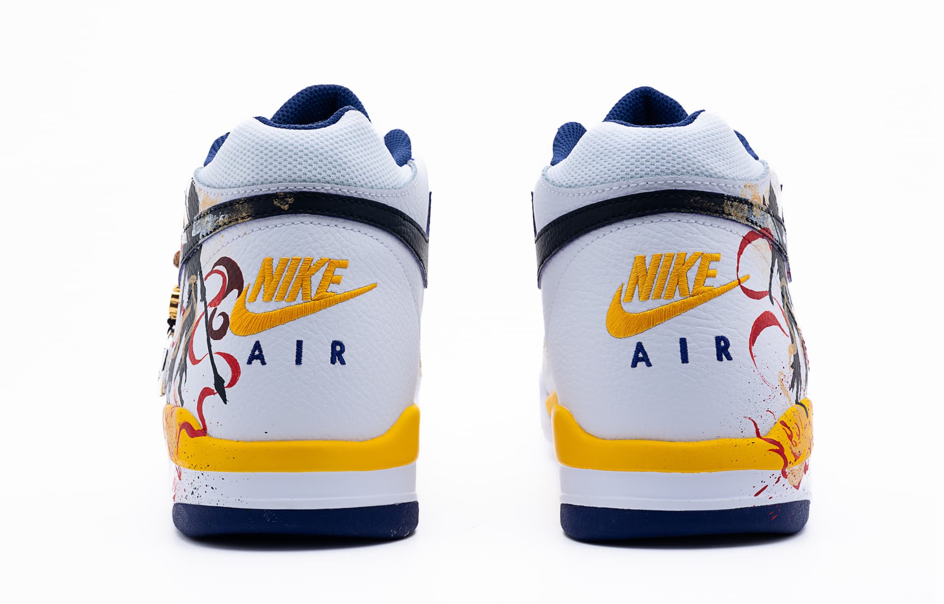 Ретро баскетбольные кроссовки Nike Flight Legacy White - изображение 4