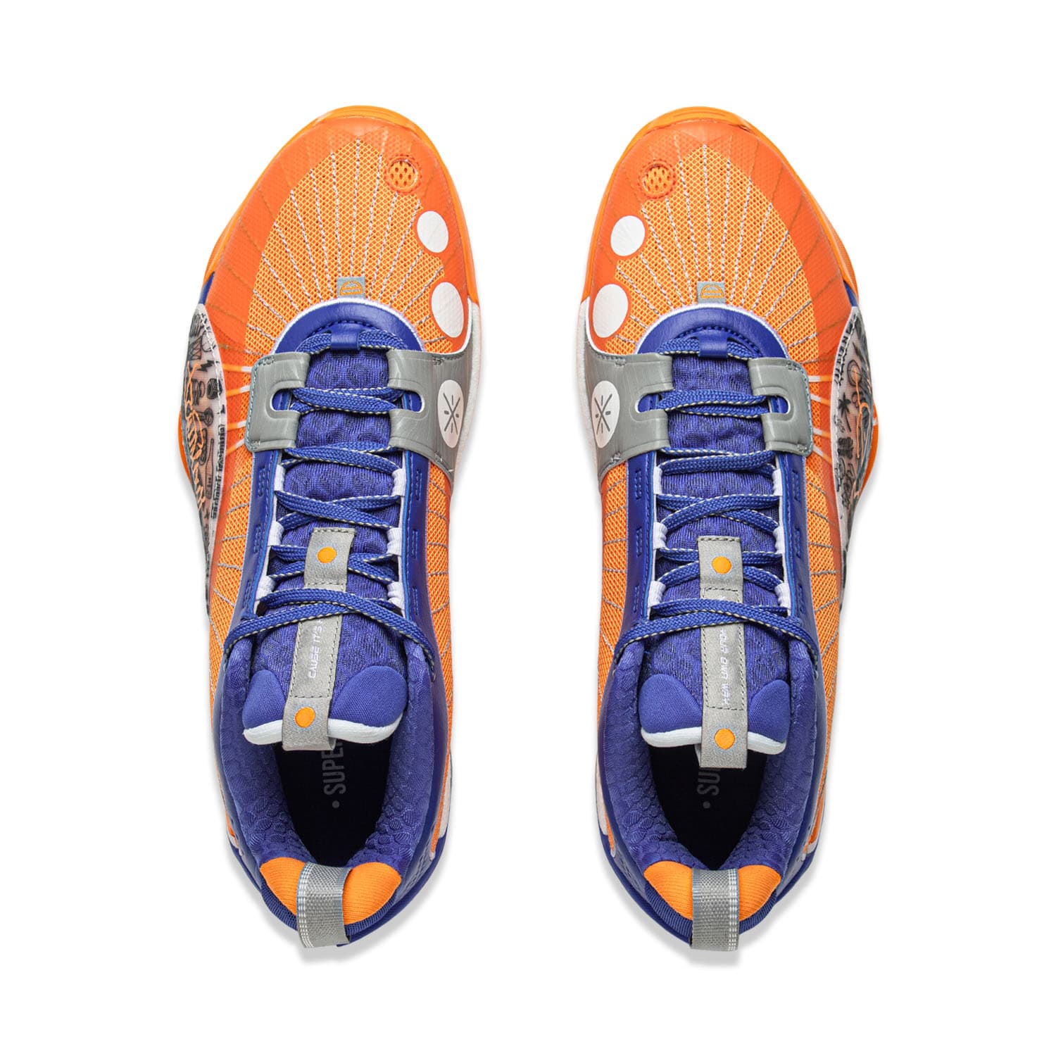 Кроссовки для баскетбола Li NING Wade All City 13 ENCORE Амортизация Противоскользящий Износостойкий Дышащий Поддержка Легкий Отскок - изображение 4
