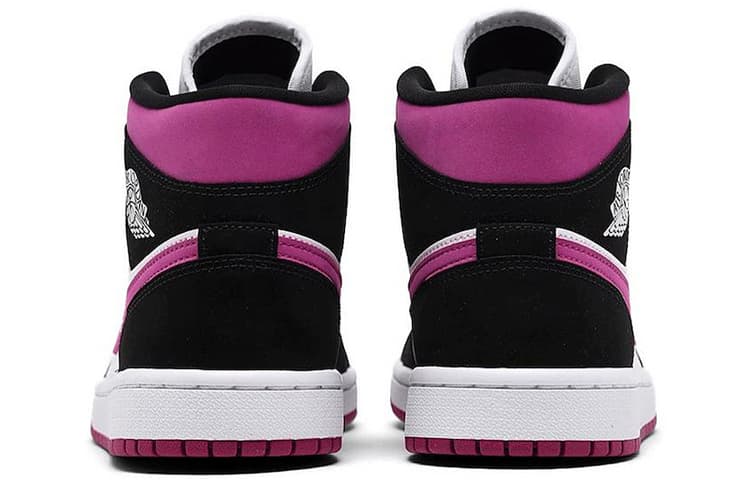 Ретро баскетбольные кроссовки Jordan Air Jordan 1 Mid Magenta - изображение 4