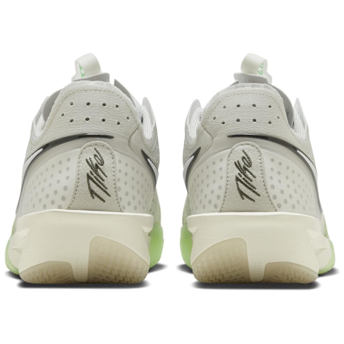 Кроссовки для баскетбола Nike Air Zoom G.T. Cut 3 Grey Green - изображение 3