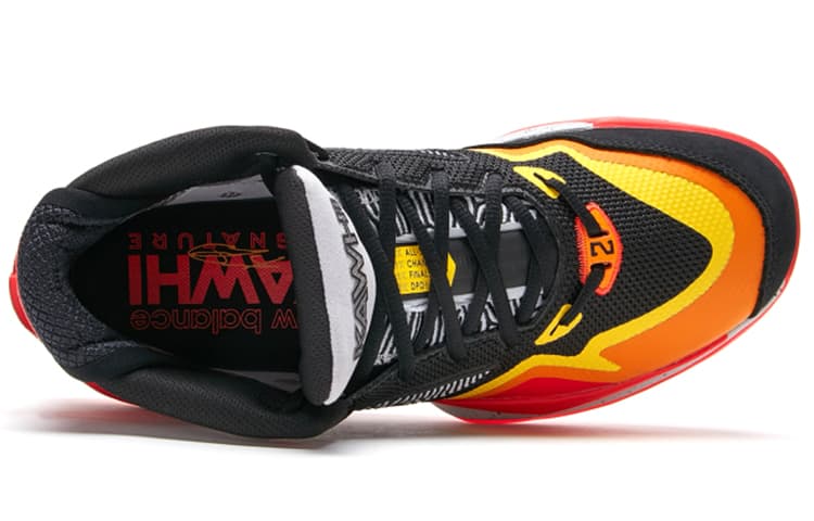 Ретро баскетбольные кроссовки New Balance Kawhi 1 Red Orange - изображение 4