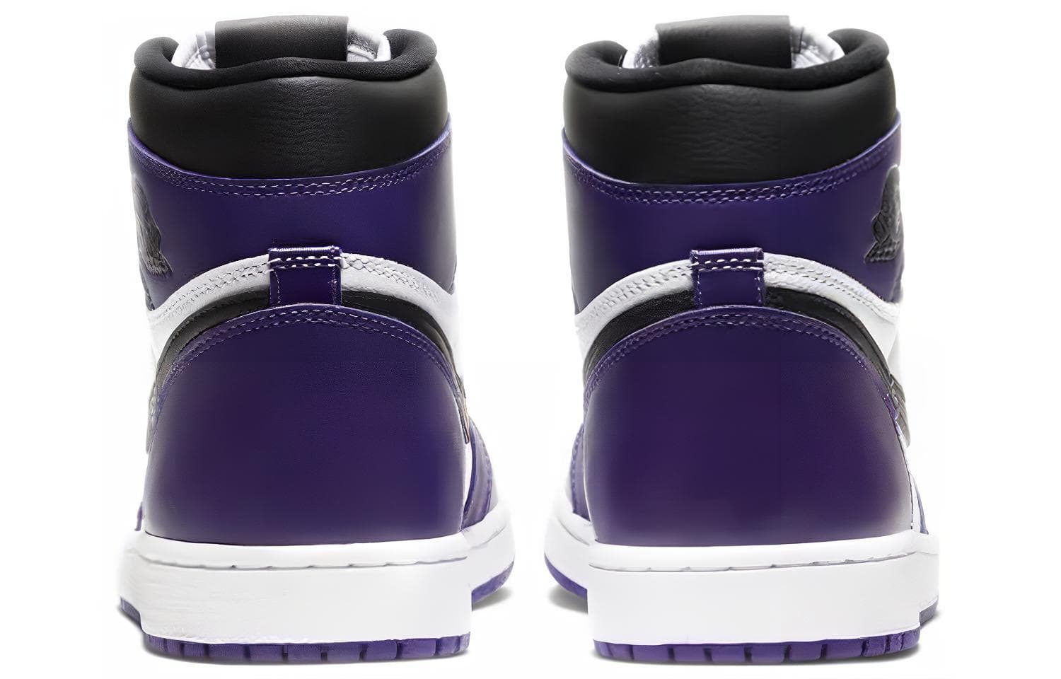 Ретро баскетбольные кроссовки Jordan Air Jordan 1 "Court Purple" - изображение 4