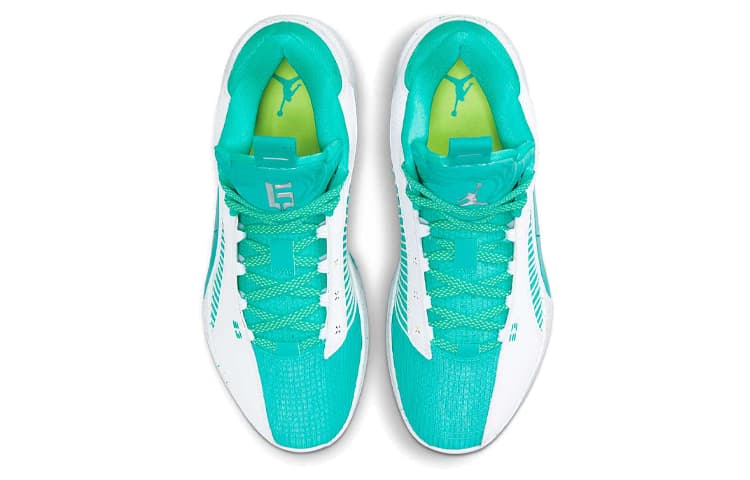 Кроссовки для баскетбола Jordan Air Jordan 35 Low PF "Guo Ailun" Mint Green - изображение 4