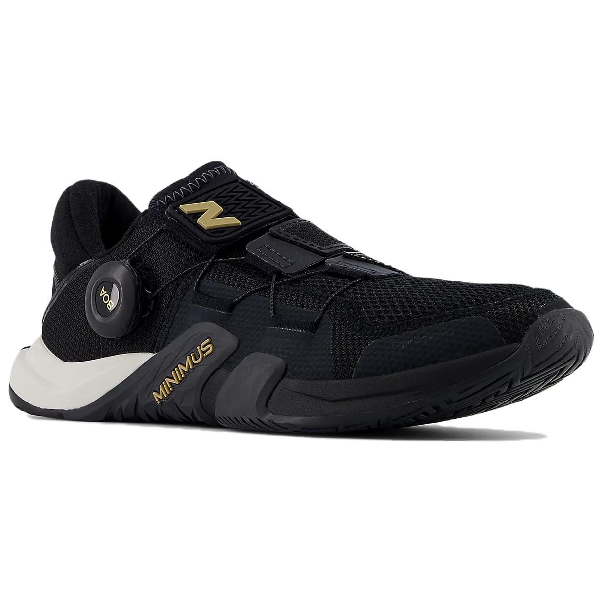 Кроссовки для спортзала New Balance Minimus TR Устойчивые к истиранию Низкие Кроссовки для тренировок Женские Черные - изображение 3