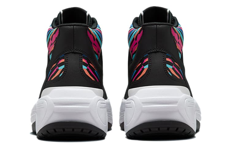 Ретро баскетбольные кроссовки Converse Weapon CX Black Multicolor - изображение 5