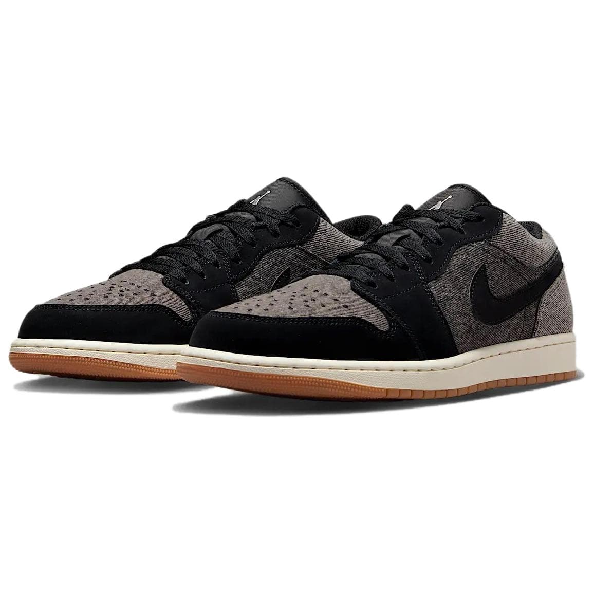 Ретро баскетбольные кроссовки Jordan Air Jordan 1 Low Топ Ретро-баскетбольные кроссовки Мужской Черный - изображение 3