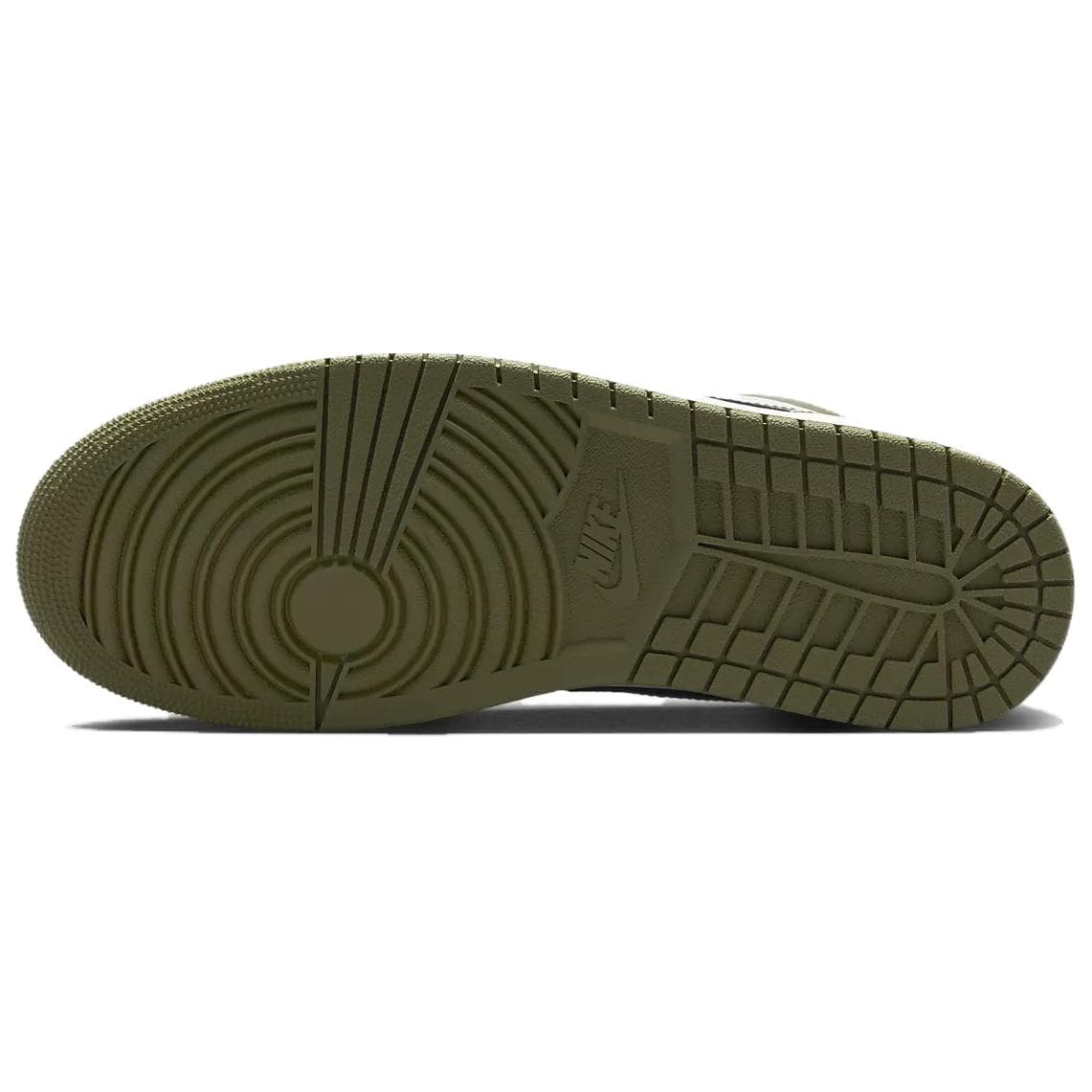Ретро баскетбольные кроссовки Air Jordan 1 Low "Medium Olive" - изображение 6