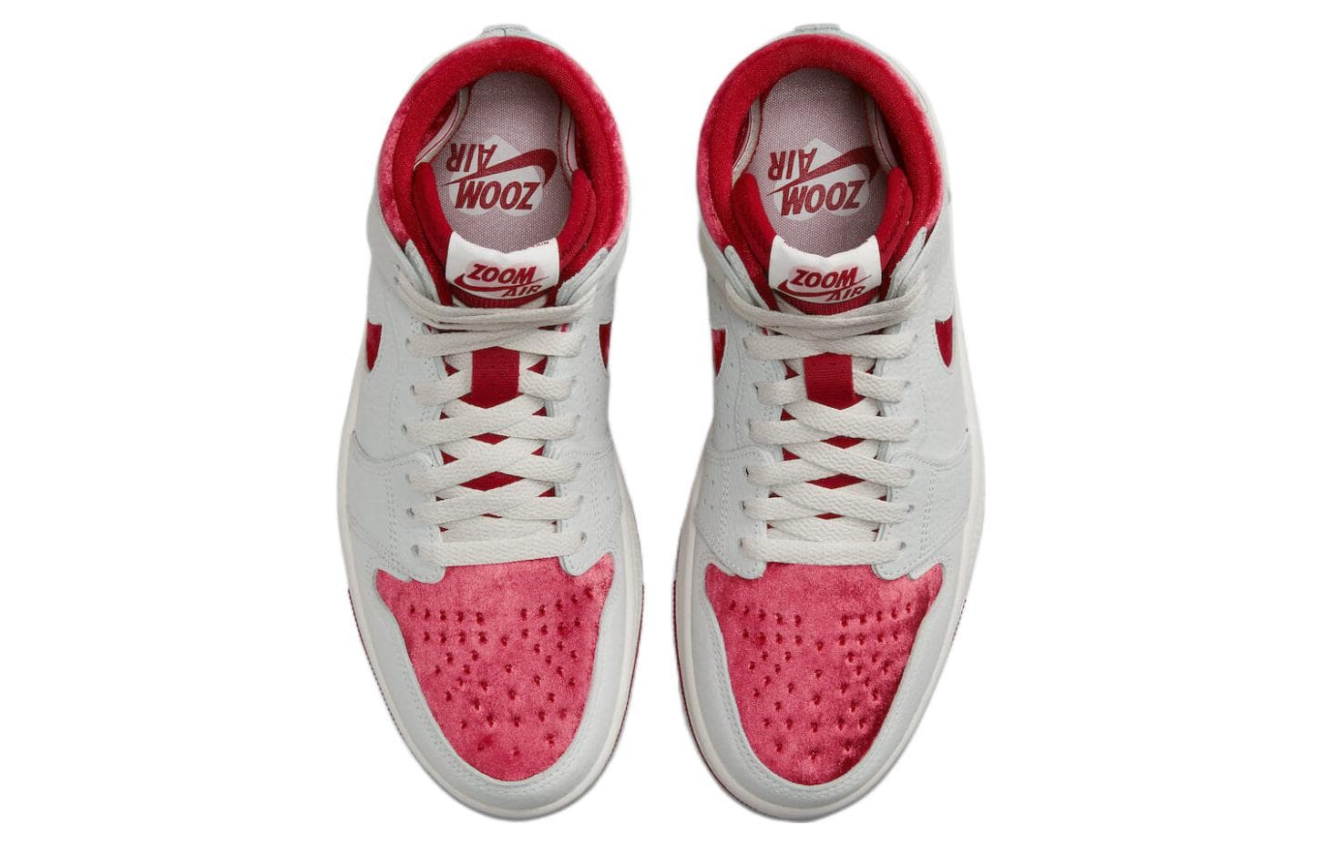 Ретро баскетбольные кроссовки Jordan Air Jordan 1 Zoom CMFT 2 "Valentine's Day" - изображение 4