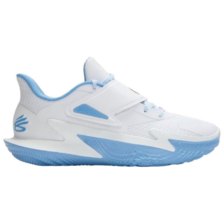 Кроссовки для баскетбола Under Armour Curry Fox 2 Баскетбольные кроссовки Унисекс Белый Синий - изображение 3