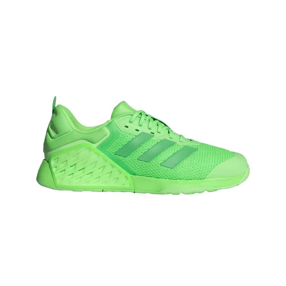 Кроссовки для спортзала Adidas DROPSET 3 Ткань Дышащий Поддержка Низкий Верх Кроссовки для тренировок Унисекс Зеленый - изображение 2