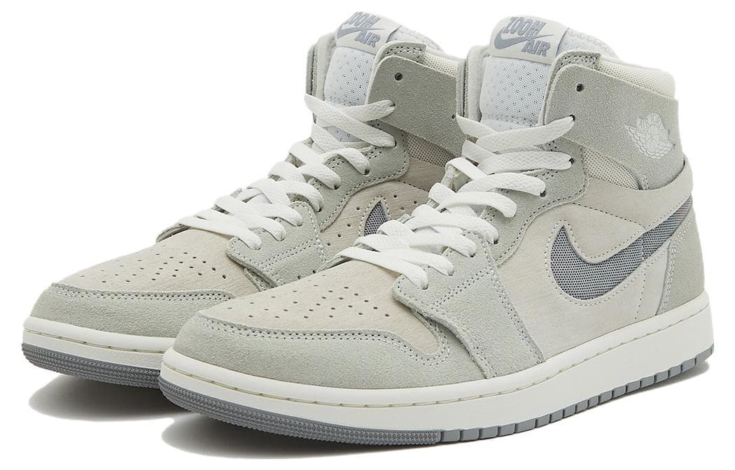 Ретро баскетбольные кроссовки Jordan Air Jordan 1 High Zoom CMFT 2 Grey - изображение 2