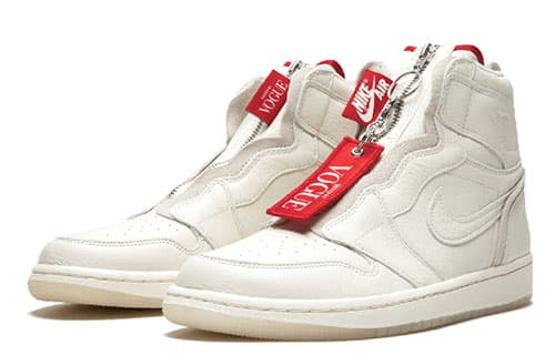 Ретро баскетбольные кроссовки Jordan Air Jordan 1 High Zip AWOK Sail - изображение 2