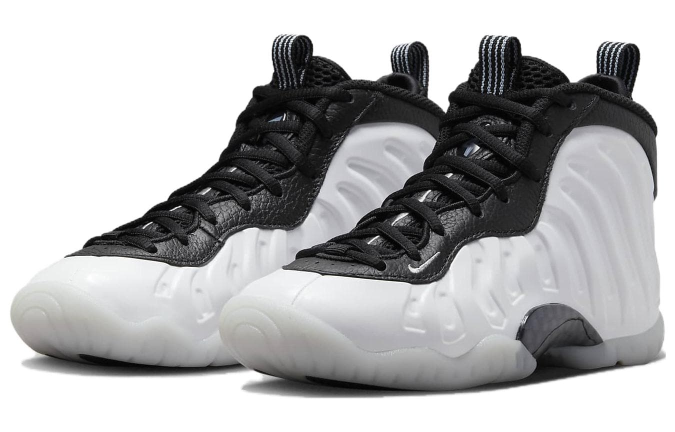 Кроссовки для баскетбола Nike Little Posite One Black White - изображение 2