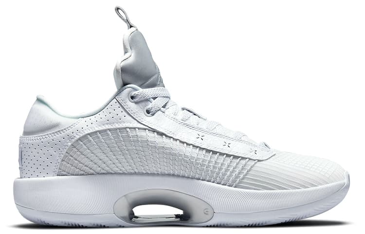 Кроссовки для баскетбола Jordan Air Jordan 35 Low PF "White Metallic" - изображение 2