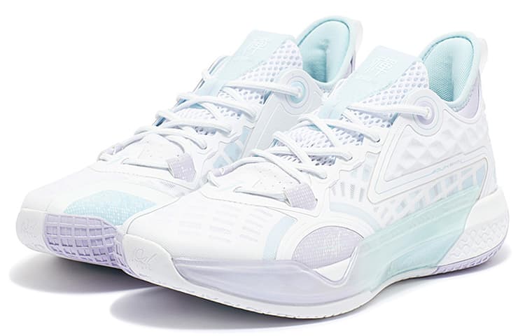 Кроссовки для баскетбола 361° Zen 5 White Blue - изображение 3