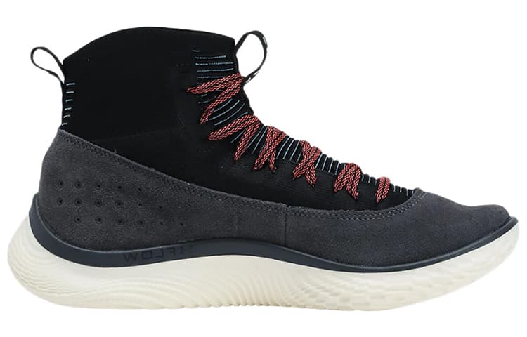 Кроссовки для баскетбола Under Armour Curry 4 Black Blue Pink - изображение 2