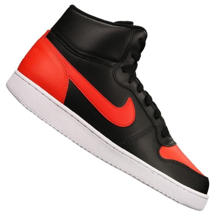 Кроссовки Nike Ebernon Mid Black Red - изображение 3