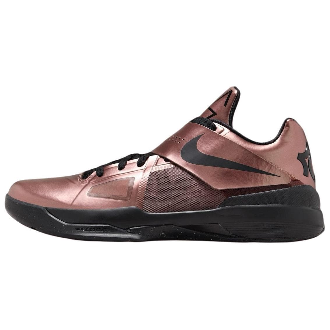 Кроссовки для баскетбола Nike KD 4 Противоскользящие Устойчивые к износу Низкие Баскетбольные кроссовки Мужские Бронзовые - изображение 1