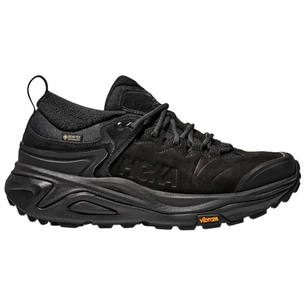 Кроссовки HOKA ONE ONE Kaha 3 Коровья кожа текстиль синтетическая кожа дышащий низкий топ походная обувь мужской черный - изображение 2
