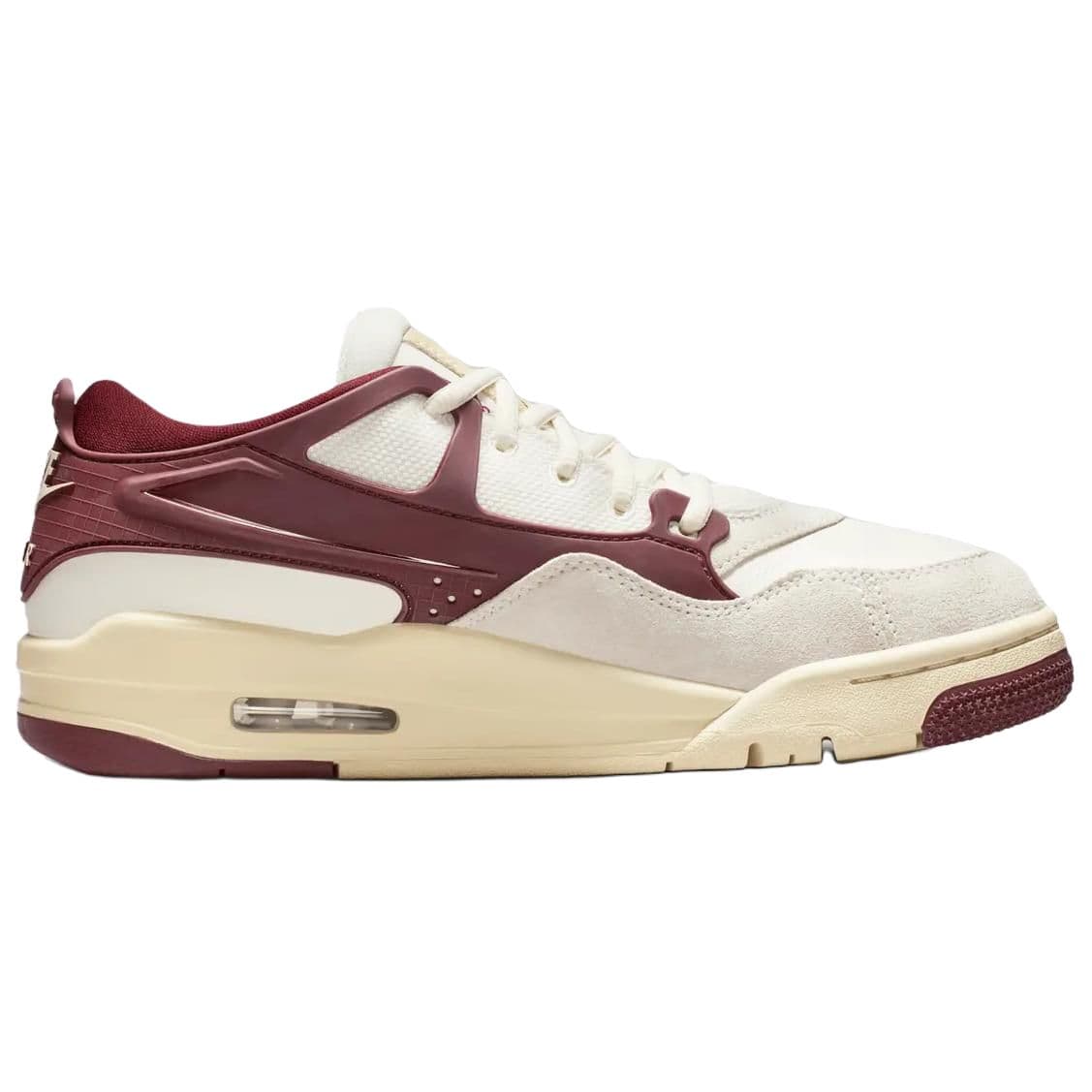 Ретро баскетбольные кроссовки Jordan Air Jordan 4 Поддержка Винтажные Баскетбольные Кроссовки Женские Белый Красный - изображение 2