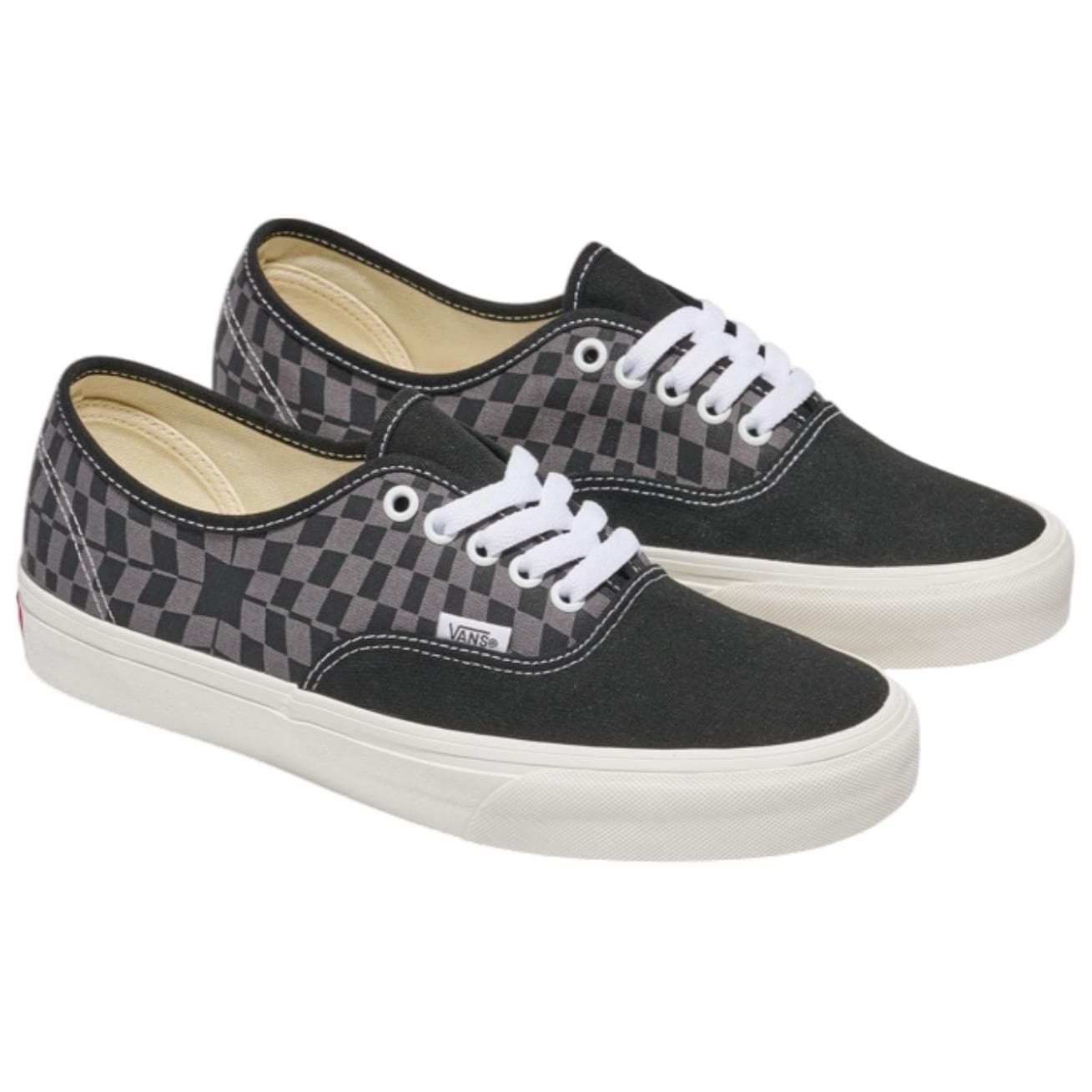 Кеды Vans Authentic Low Top Мужские Кроссовки Черные Серые - изображение 3