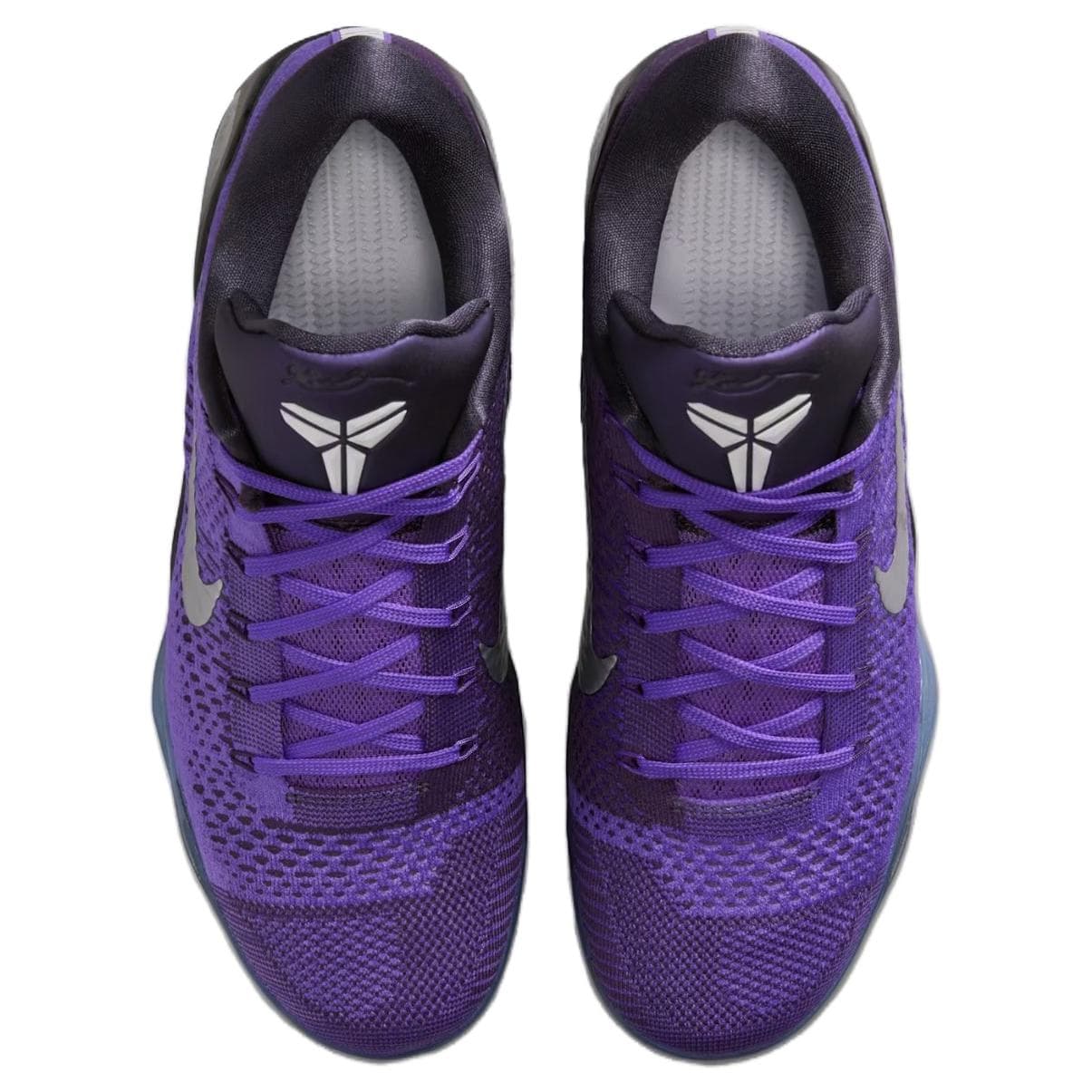 Кроссовки для баскетбола Nike Kobe 9 Дышащие и Упругие Низкие Баскетбольные Кроссовки Унисекс Фиолетовые - изображение 4
