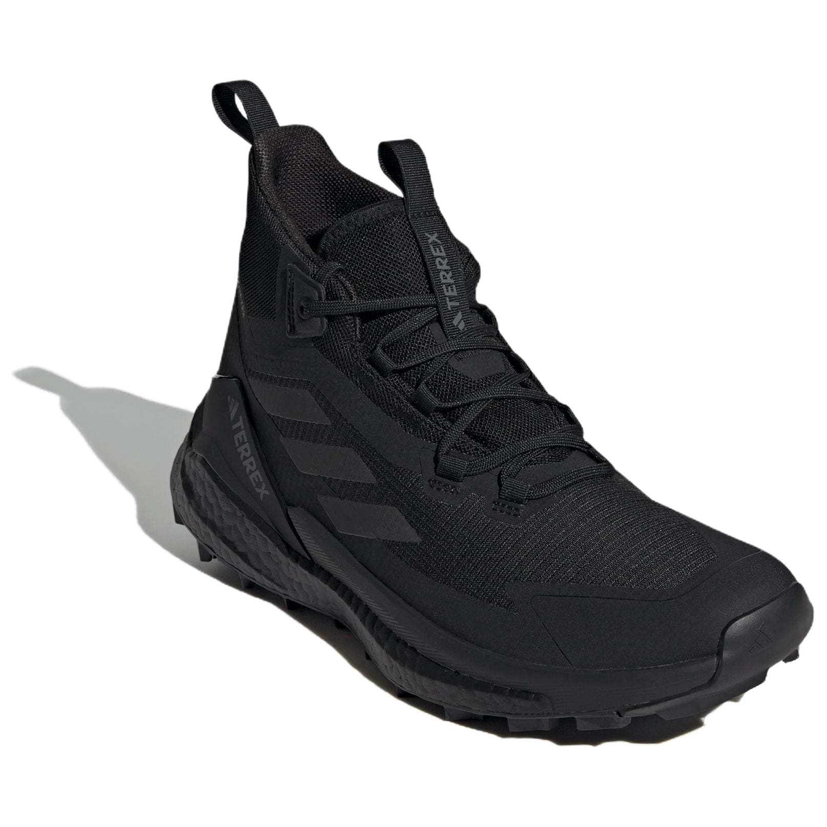 Кроссовки Adidas TERREX FREE HIKER 2,0 Противоскользящая Устойчивая к истиранию Низкий Верх Походная Обувь Мужская Черная - изображение 3