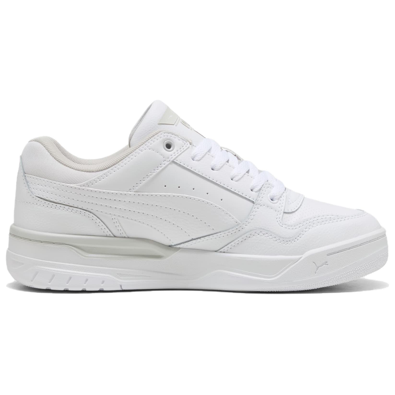 Кроссовки PUMA REBOUND Текстиль Кожа Низкие Кроссовки для Скейтбординга Унисекс Белые - изображение 2