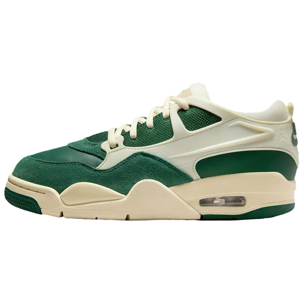 Ретро баскетбольные кроссовки Jordan Air Jordan 4 Винтажные Баскетбольные Кроссовки Женские Зеленые - изображение 1