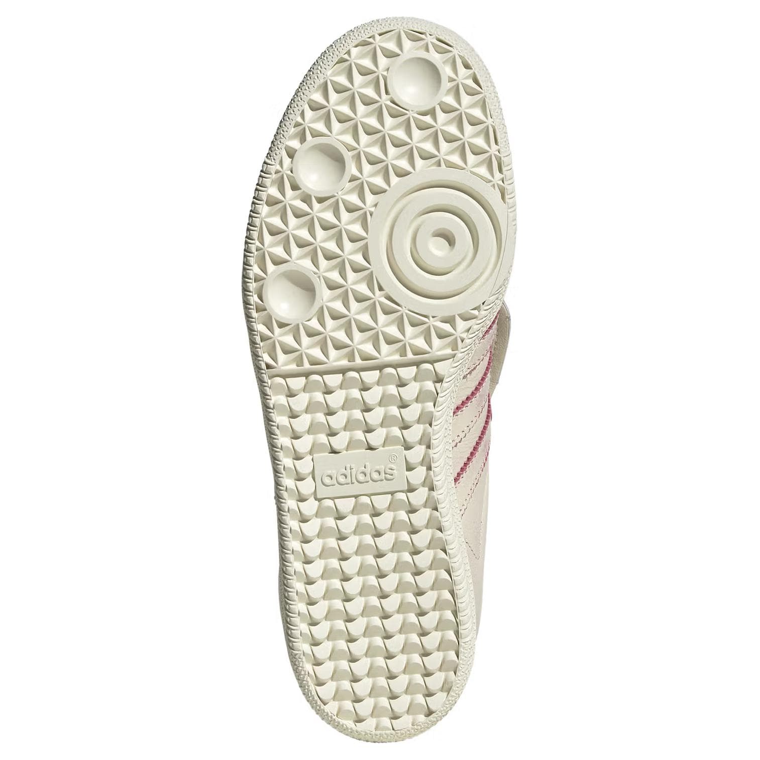Кроссовки Adidas Originals Samba Устойчивые к истиранию Низкие Кроссовки для скейтбординга Женские Белые Розовые - изображение 6